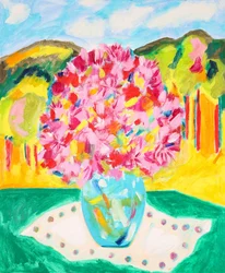 Vibrant Mountain Flowers