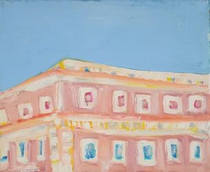 Vibrant Pink Building