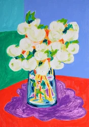 Vibrant White Flowers