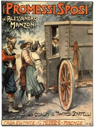 Illustration for the Cover of The Lovers by Alessandro Manzoni