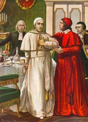 Pope Clement XIV Taken by a Sudden Illness Suspected to be Caused by Poison Administered by the Jesuits