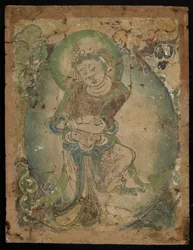 Dancing Figure, Kizil, Xinjiang province, 600-800