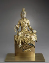 Seated Bodhisattva Avalokitesvara, 8th Century