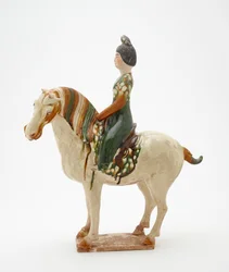 Woman on Horseback, Tang Dynasty, c.700-750