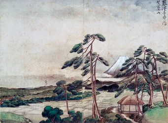 View of the Kanagawa coast
