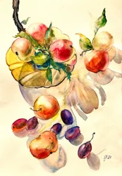 Abundant Fruit Still Life