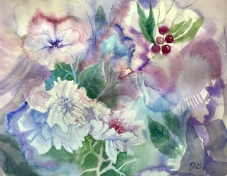 Dreamy Watercolor Garden