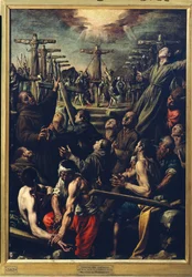 The Martyrdom of Franciscan Friars in Nagasaki, c.1627