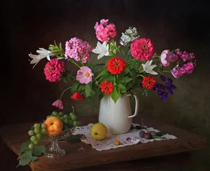 Summer Flowers and Fruit