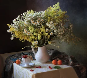 Summer Wildflower Still Life