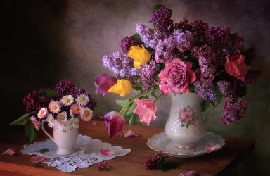 Vibrant Spring Still Life