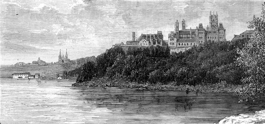 Parliament Building, Ottawa, Canada, 19th Century