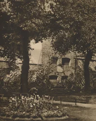 Site of the Marshalsea Prison from the Churchyard of St. Georges, Southwark