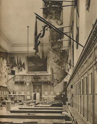 Where the Pensioners Dine Under Colours Gloriously Tattered, c1935