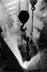 Copper smelting operations in Arizona
