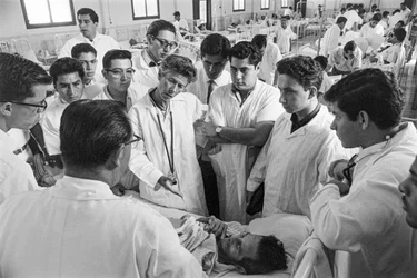 Doctor on hospital ship SS Hope