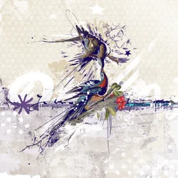 Cherry Blossom Birds