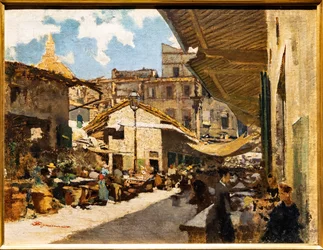 The Old Market in Florence