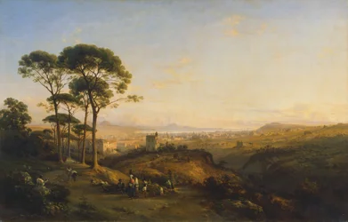 Naples from Conocchia, 1838