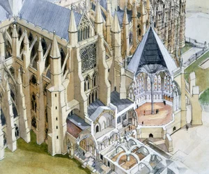 Westminster Abbey, Chapter House, c16th century, c1990-2010