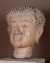 Head of Buddha, Haripunjaya Kingdom