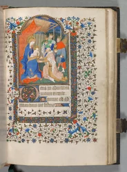 Book of Hours (Use of Paris): Fol. 67r, Adoration of the Magi