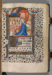 Book of Hours Use of Paris: Annunciation