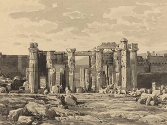 The Propylaeum from the East, 1890