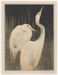 Two Egrets