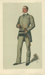 Lieutenant-Colonel Ralph Vivian, Vanity Fair Cartoon