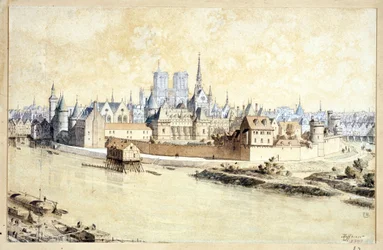 The Palace and the City in 1530 (Retrospective Composition)
