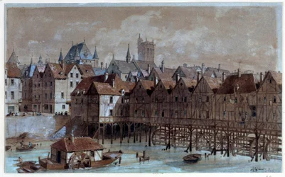 View of the Meuniers Bridge