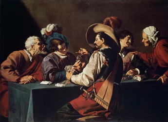 Card Players, by Theodor Rombouts