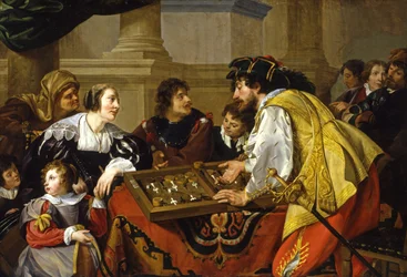 The Backgammon Players, 1634