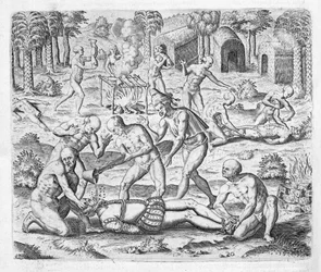 Massacre of Christian Missionaries Near Cumana, Venezuela, from 