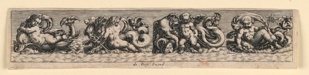 Decorative Panel: Sea Monsters