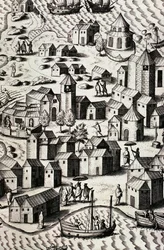 Port of Macao in China