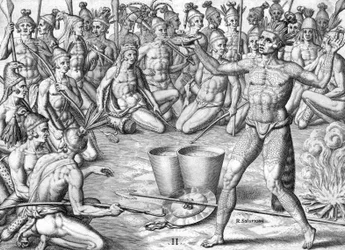 Timucua Indian Ceremony