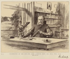 Celebrities of the Day, Sir John Lubbock, Baronet, MP, DCL, FRS, LLD