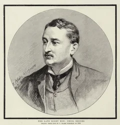 The Late Right Honourable Cecil Rhodes
