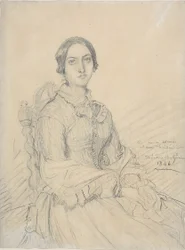 Portrait of the Baroness Chassériau