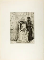 The Willow Song, plate nine from Othello