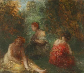 The Bathers, c.1871-74