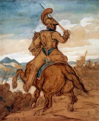 Carabinier or Cuirassier on Horseback