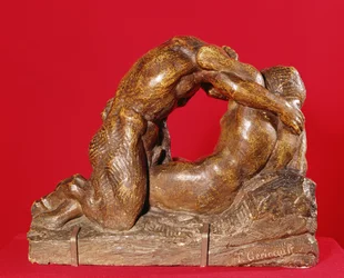 Jupiter and Antiope (first side)