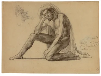 Study for the Father in the Raft of the Medusa