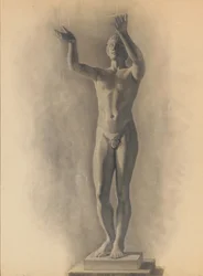 Study of the Male Figure, 1875