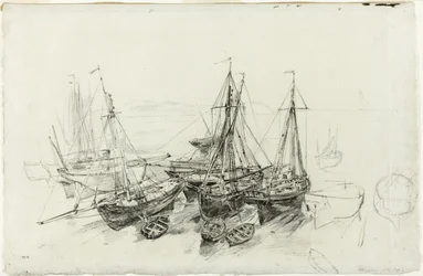 Fishing Boats at Granville