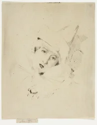 Pierrot, Portrait of the Lady A. C.