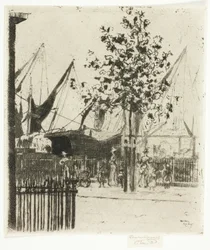 The Corner of Luna Street, Chelsea Embankment